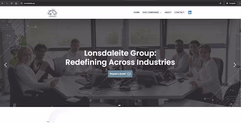 Cover image for Website - Lonsdaleite Group Holdings