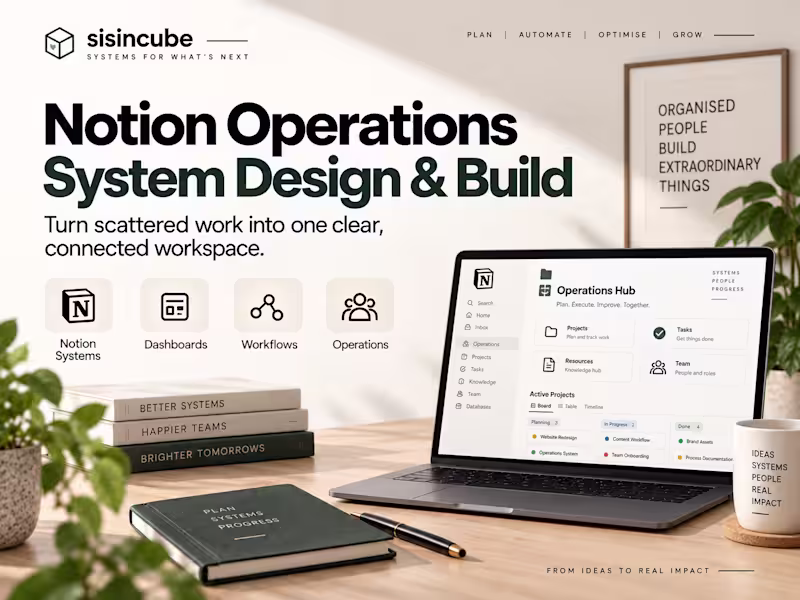 Cover image for Notion Operations System Design & Build