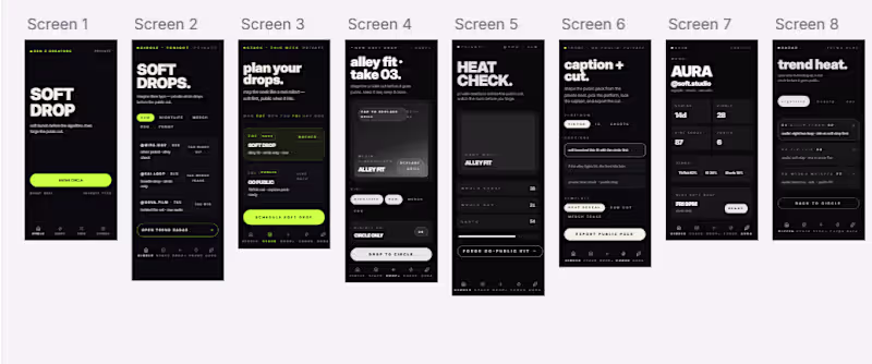 Cover image for SOFTDROP — soft-launch studio for