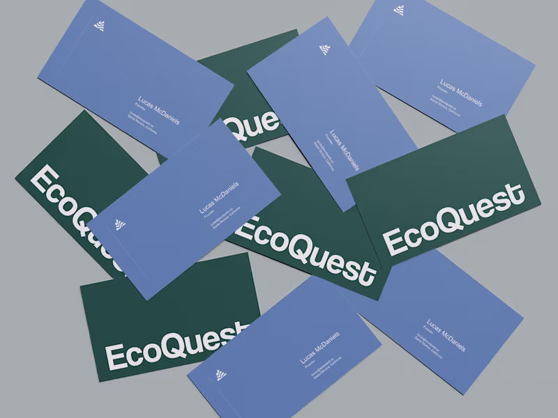 Cover image for Brand Identity - EcoQuest :: Behance