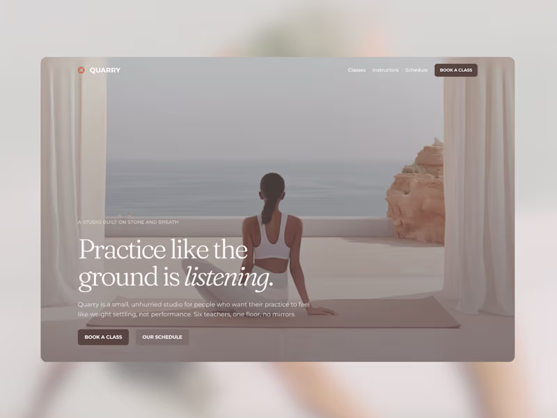 Cover image for Quarry is a Framer template