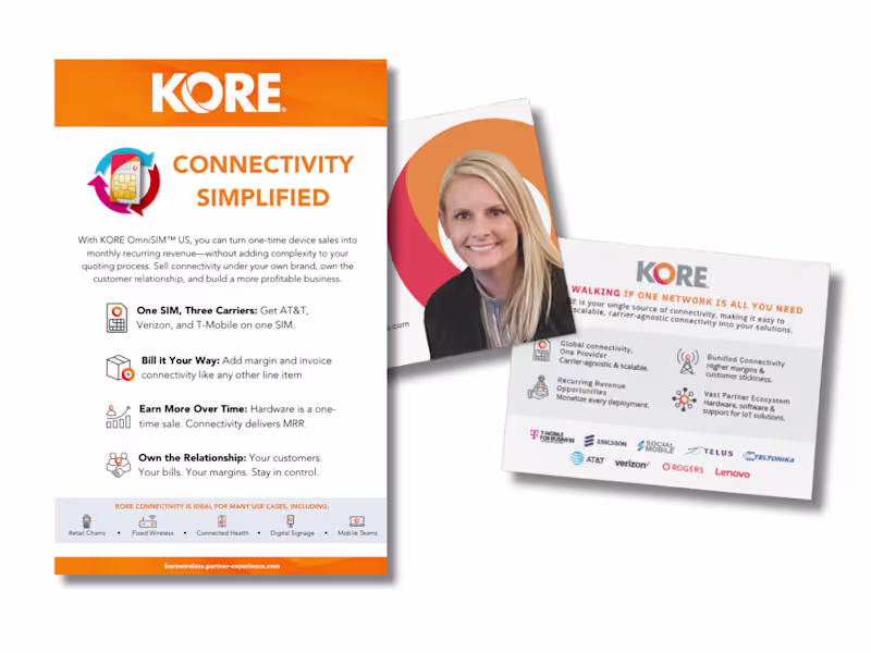 Cover image for Event marketing collateral designed to