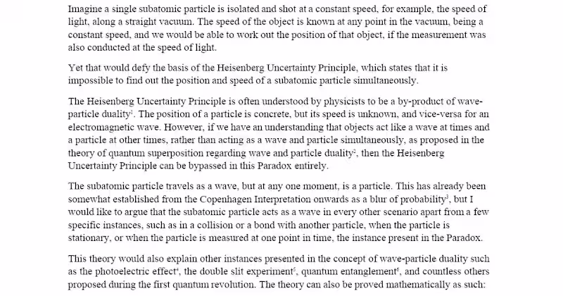 Cover image for Theory on Bypassing Heisenberg Uncertainty Principle