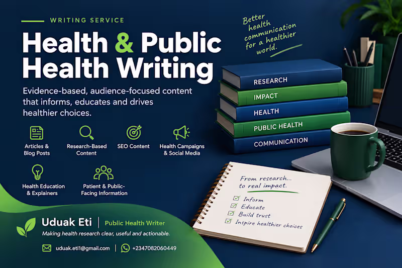 Cover image for Health & Public Health Writing