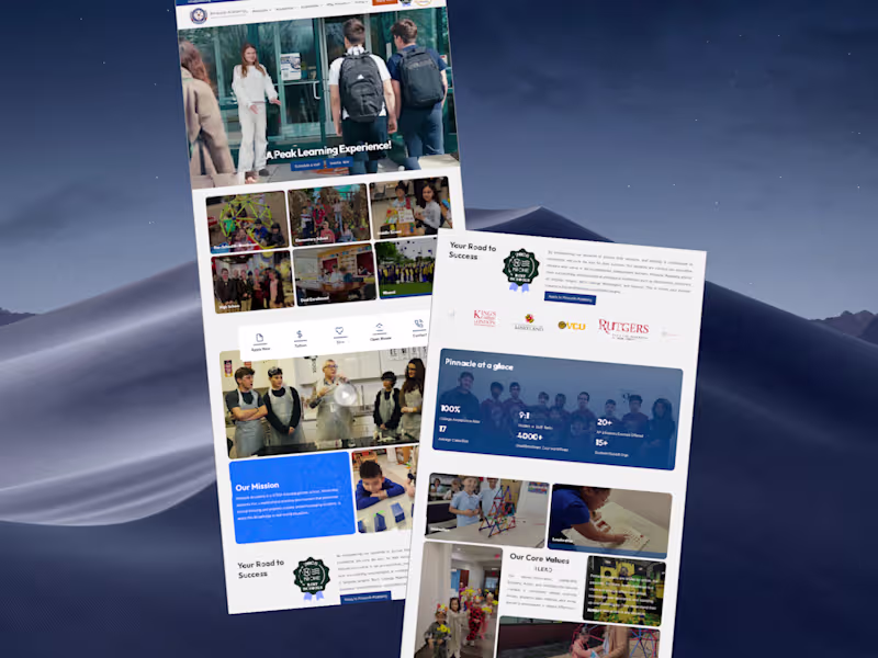 Cover image for Paedu School Website Redesign & Development