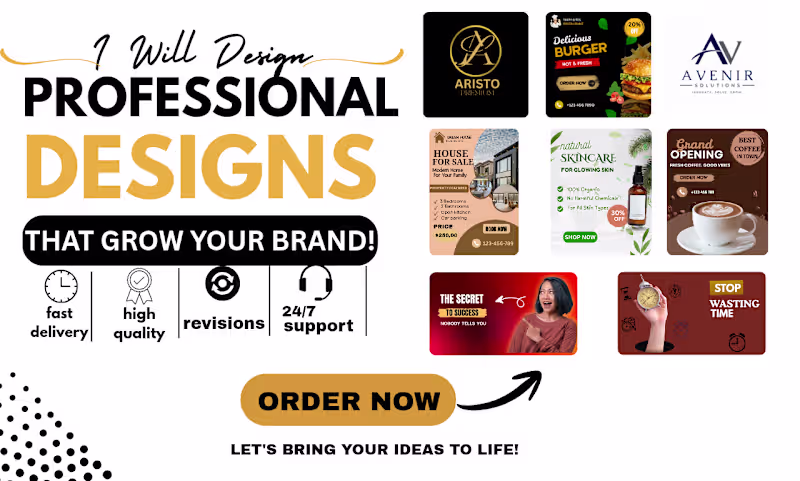 Cover image for Professional Graphic Design Services