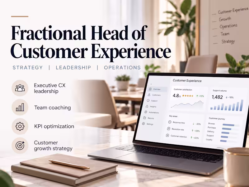 Cover image for Fractional Head of Customer Experience