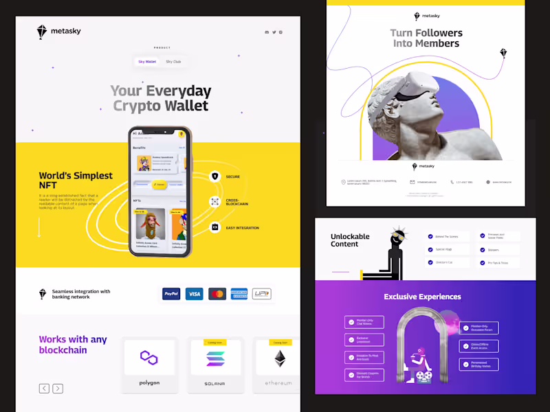 Cover image for Website Design & Framer Development — Up to 8 Pages