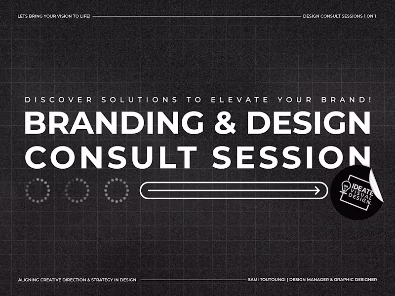 Cover image for Brand Strategy & Visual Identity Consultation