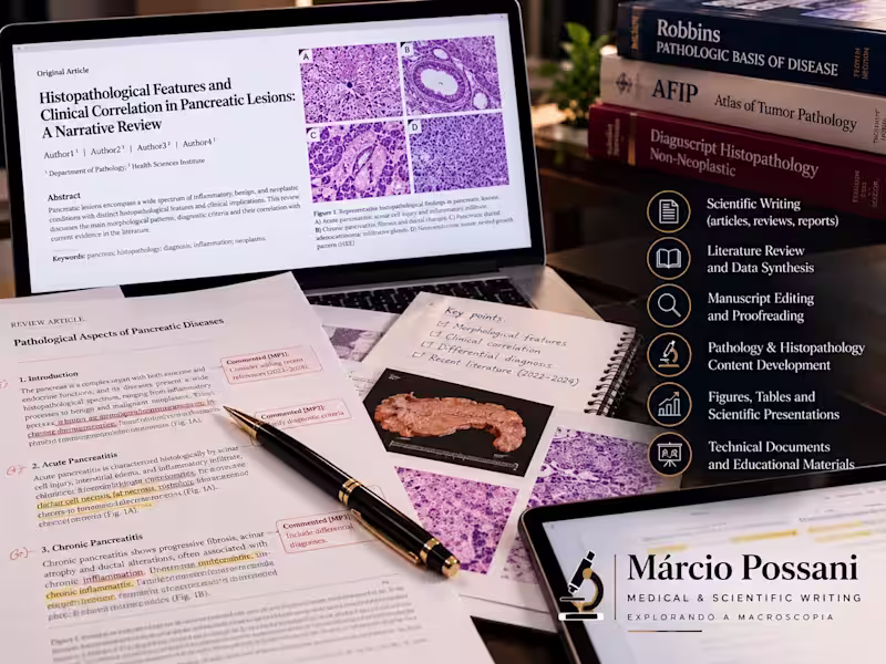 Cover image for MEDICAL & SCIENTIFIC WRITING Anatomical Pathology • Health S...