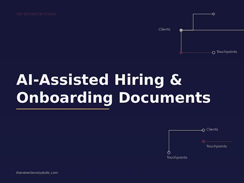 Cover image for AI-Assisted Hiring & Onboarding Documents