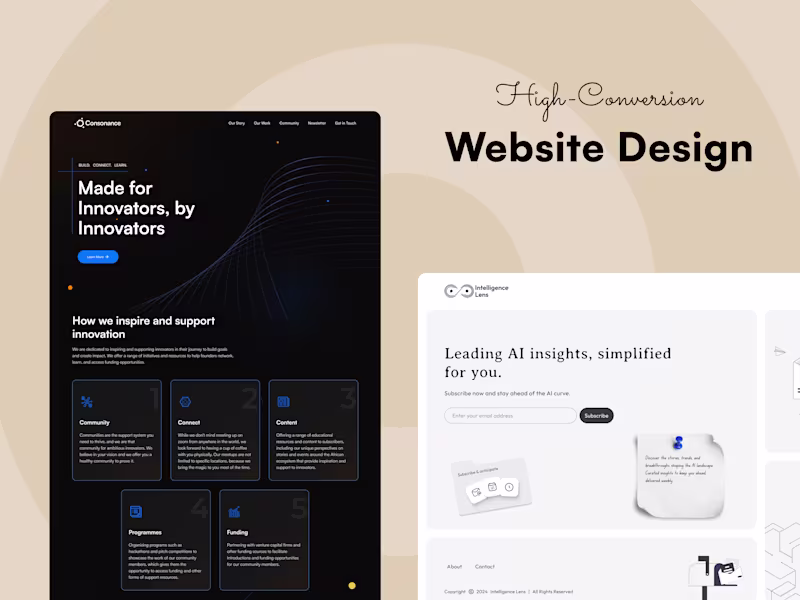Cover image for Website Design