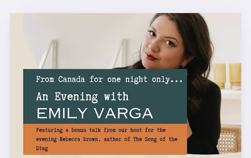 Cover image for Author Event