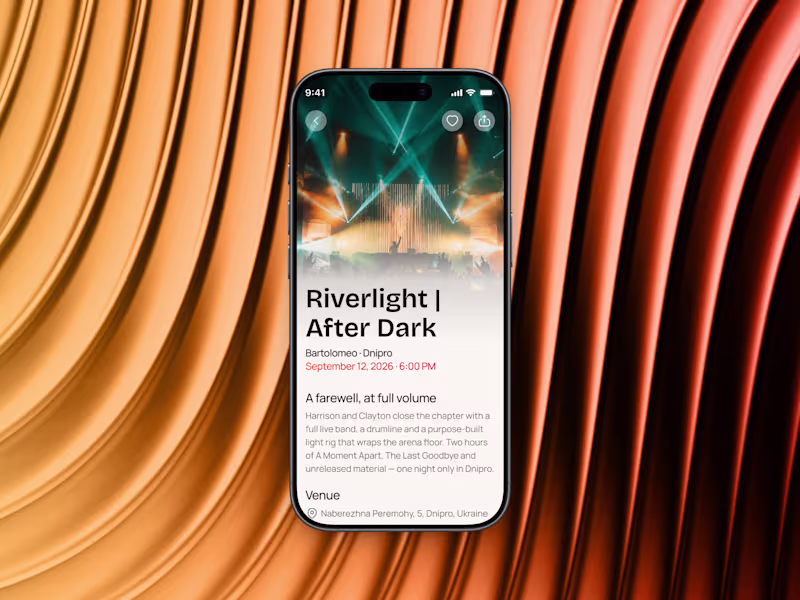 Cover image for Mobile Ticket-Booking Experience Concept