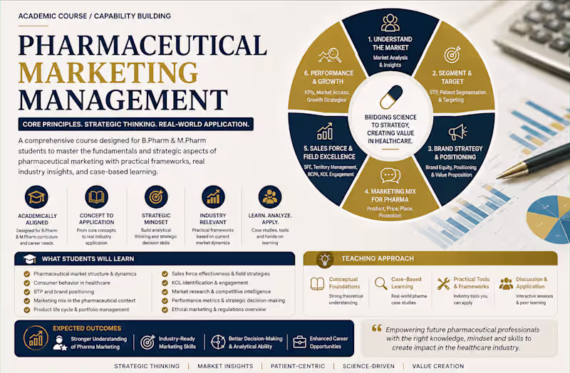 Cover image for Pharmaceutical Marketing Management – Core