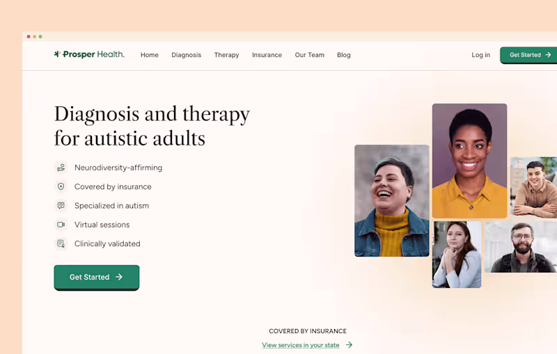 Cover image for Prosper Health is a telehealth