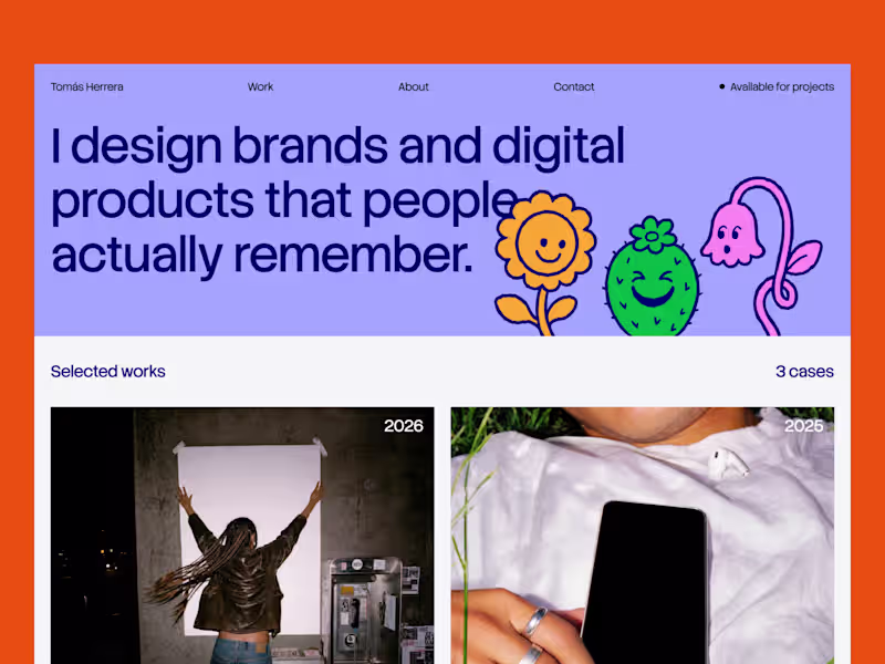 Cover image for Design portfolio snippet