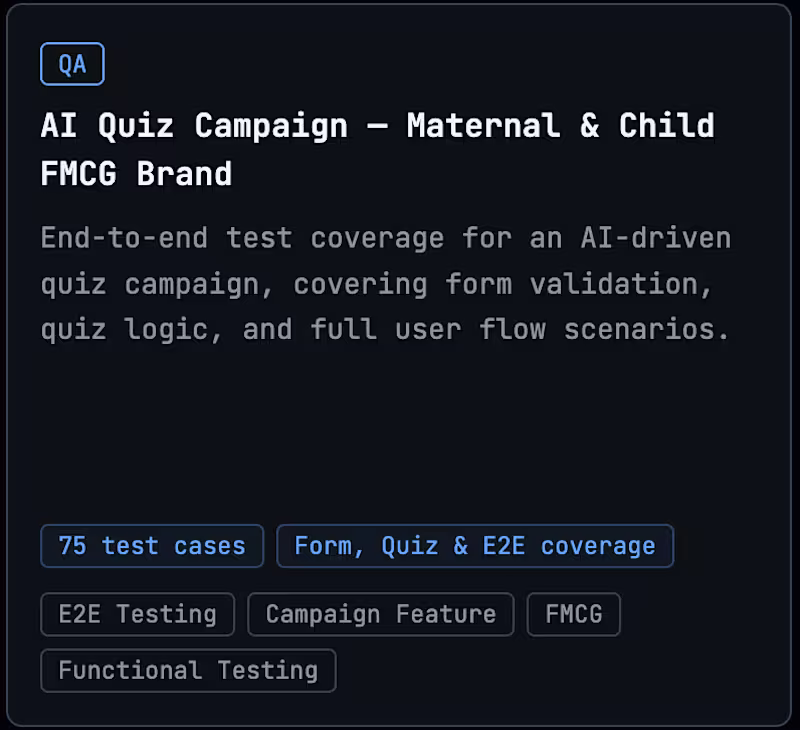 Cover image for AI Quiz Campaign - Interactive