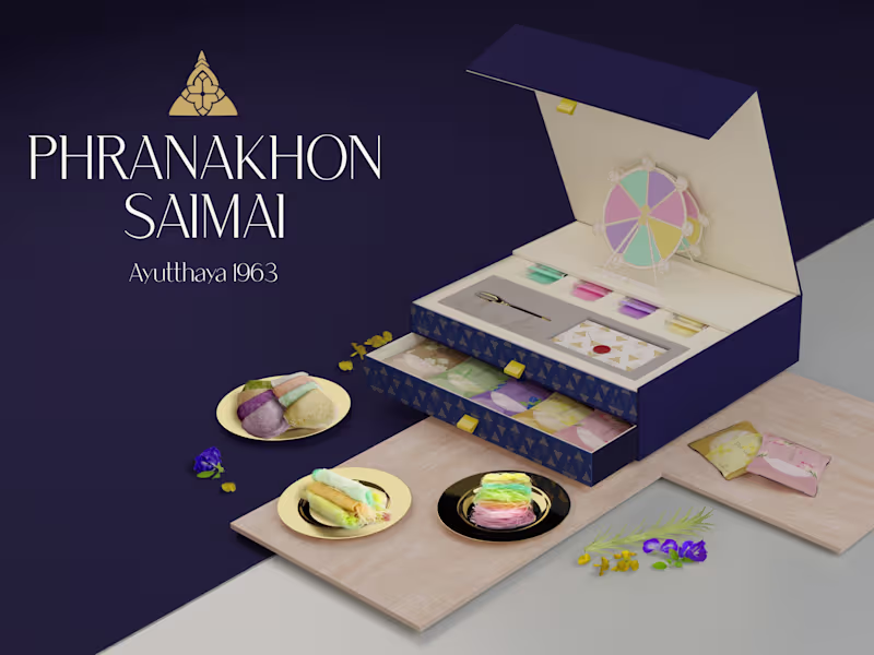 Cover image for Phranakhon Saimai: Packaging Design and Storytelling