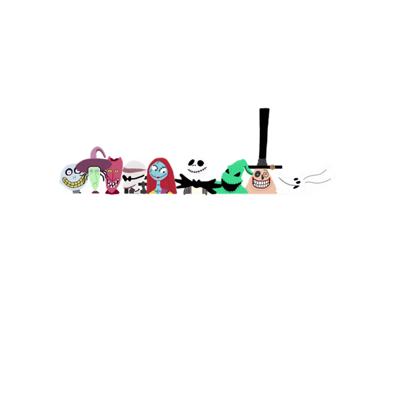 Cover image for Digital illustration of characters from