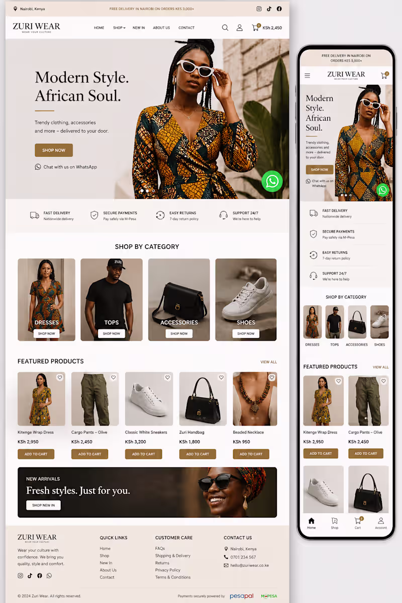 Cover image for Built a full WooCommerce fashion
