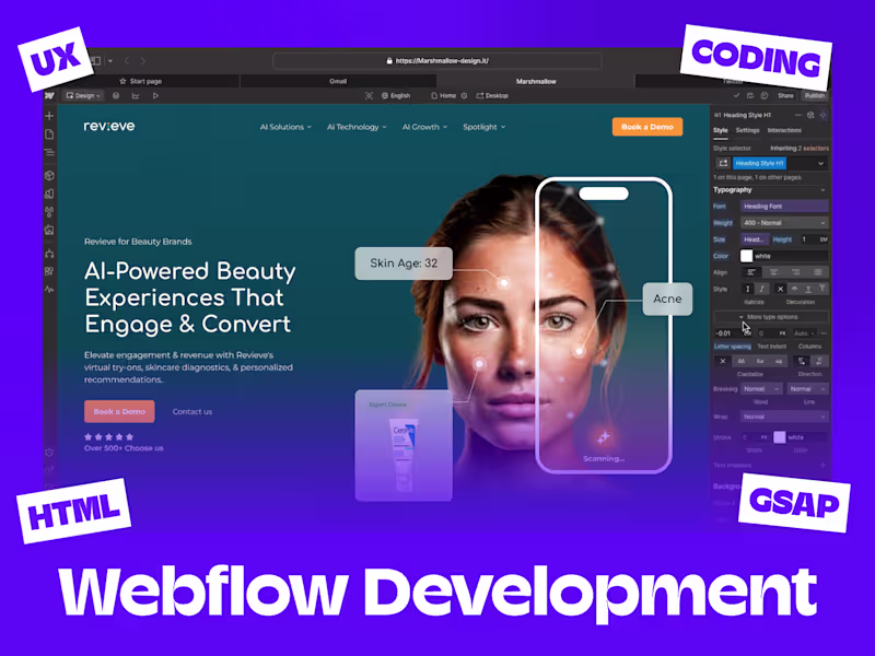 Cover image for Webflow Website Development for High-Performance Websites