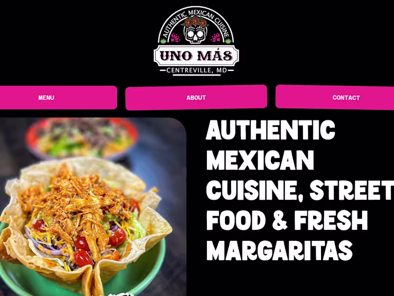 Cover image for Restaurant Website Design