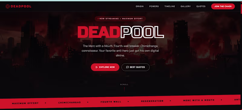 Cover image for A sleek, dark-themed digital shrine