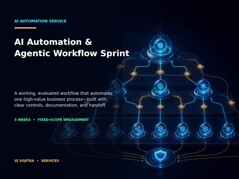 Cover image for AI Automation & Agentic Workflow Sprint