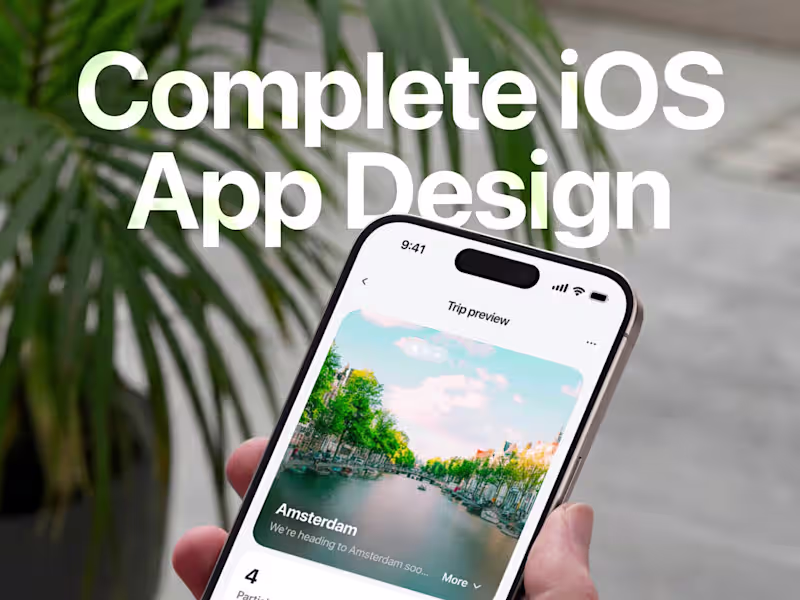 Cover image for Complete iOS App Design