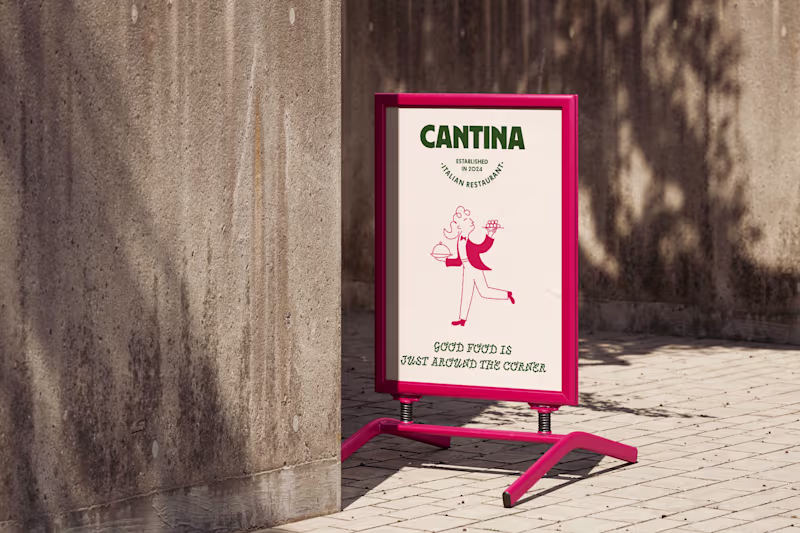 Cover image for Visual Identity for Fun and Lively Italian Restaurant