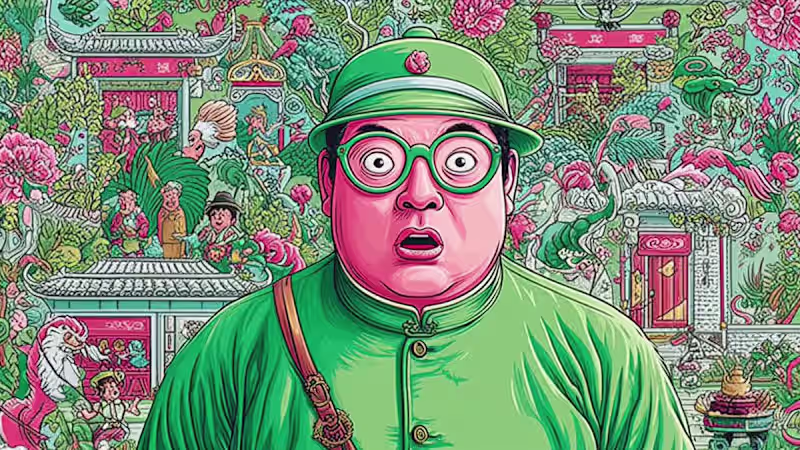 Cover image for Officer Lin original cartoon series