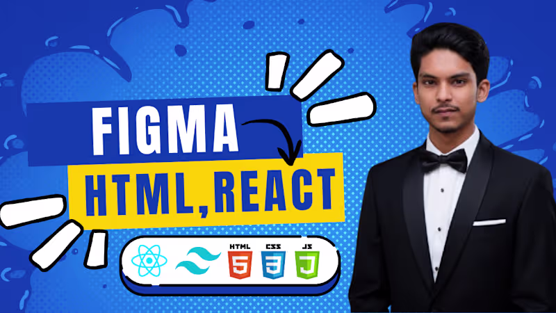 Cover image for I build pixel perfect React landing pages from Figma