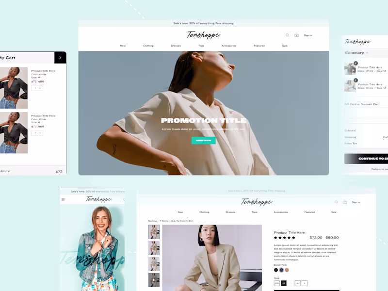 Cover image for Custom Commerce Experience Design focused on Brand Storytelling 