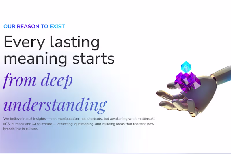 Cover image for IICS Website