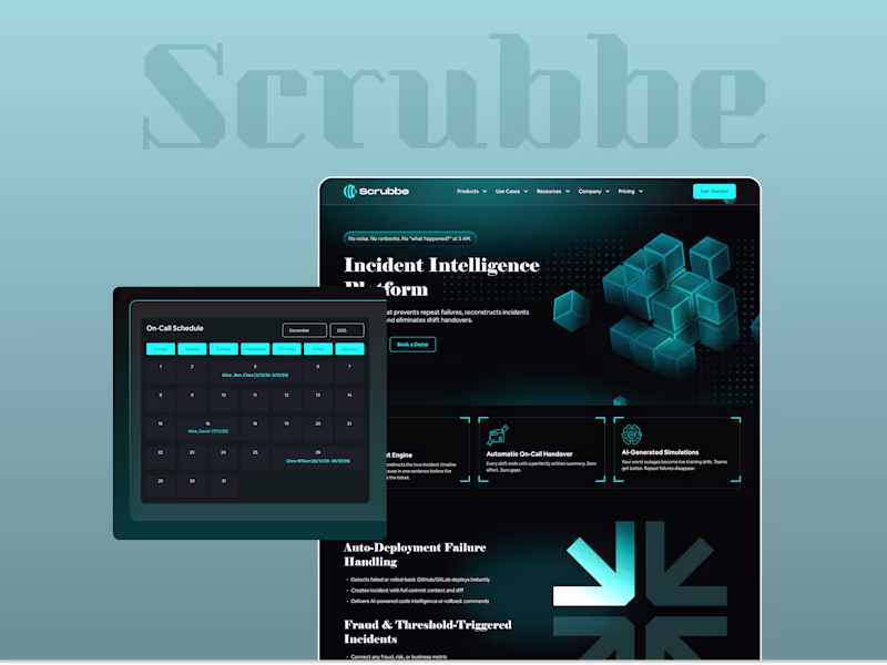 Cover image for Product & UX Design — Incident Management Web App