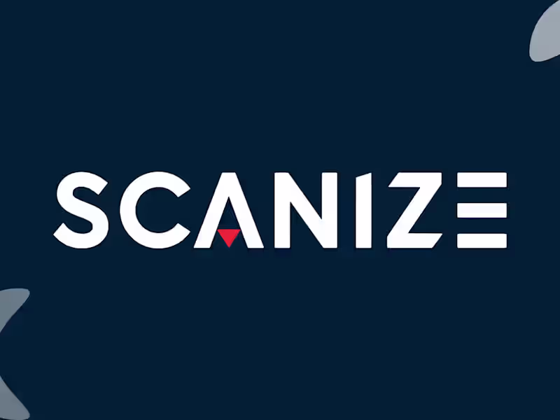 Cover image for SCANIZE The Document Scanner