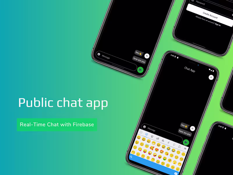 Cover image for Flutter Chat App with Real-Time Messaging