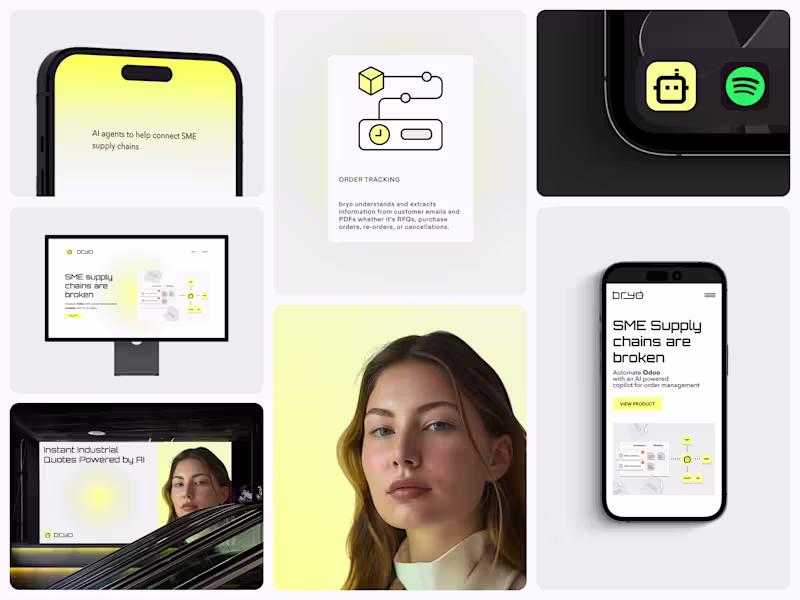 Cover image for Building the brand behind an ambitious industrial AI startup