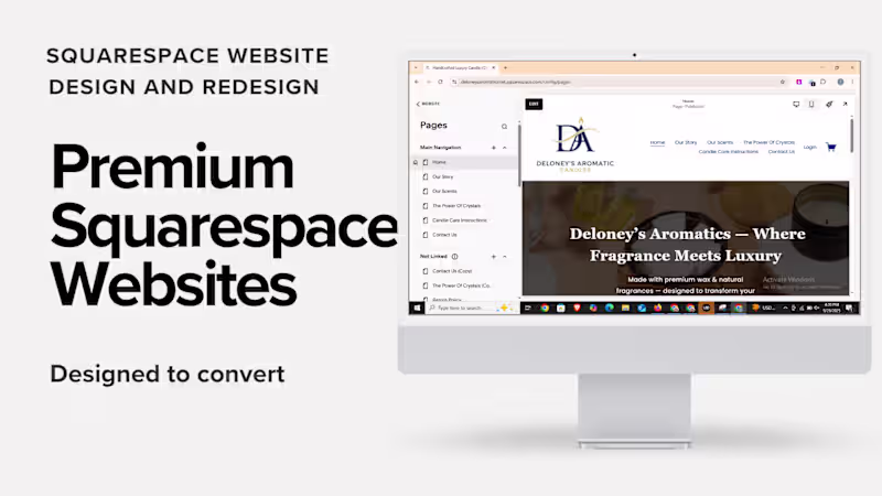 Cover image for Squarespace Websites That Get You Booked & Paid.