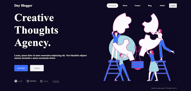 Cover image for Blogging website
My role: Fullstack Developer
Developed a