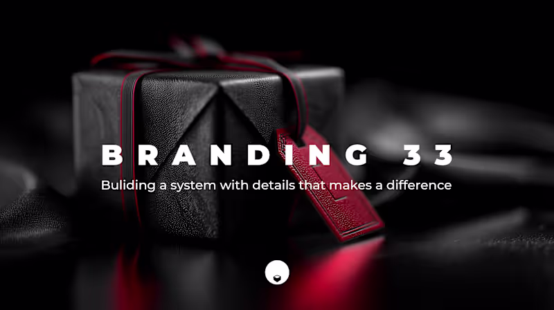 Cover image for Branding 33 (System)