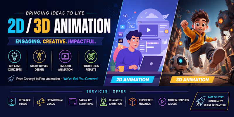 Cover image for 2d/3D Animation