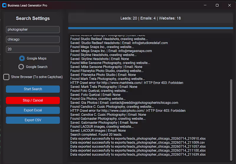 Cover image for Automated Lead Generation Engine
I built