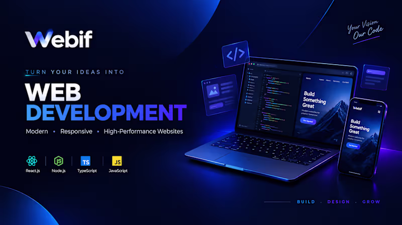 Cover image for Web Development, Web Desigin