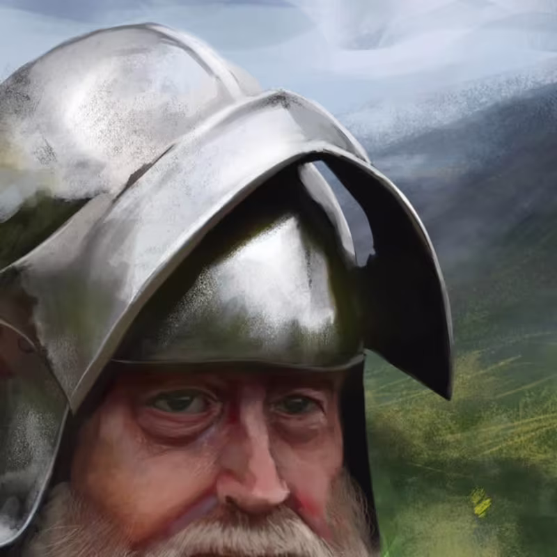 Cover image for westwaysable on Instagram: “Old Knight- Time- 6 hours #art #pai…