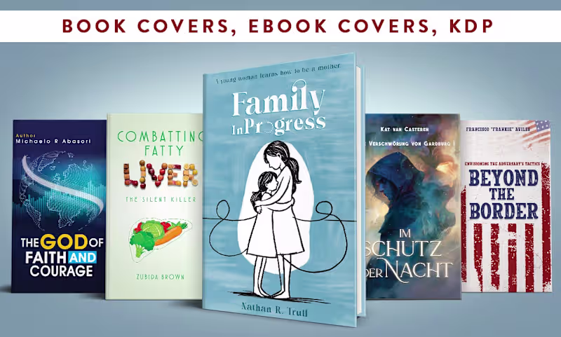 Cover image for Book Cover | Ebook Cover | Kdp | Audio Book Cover