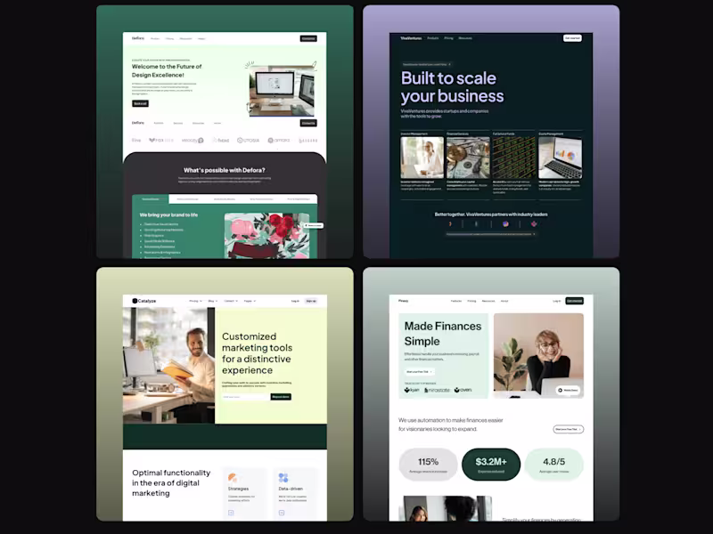 Cover image for Dynamic Landing Page Design