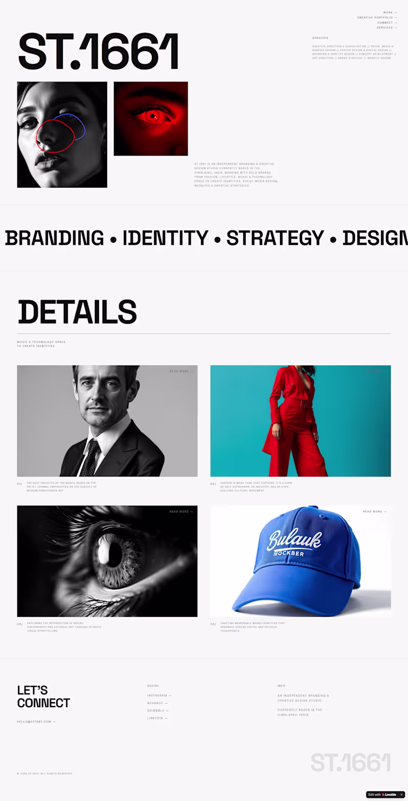 Cover image for Our aesthetic design approach blends