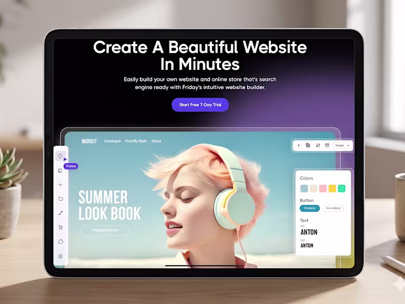 Cover image for Friday Website Builder